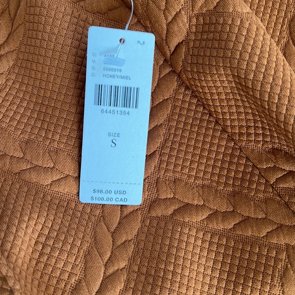 Maeve Orange Textured Crop Top and pants Set! - Picture 5 of 5